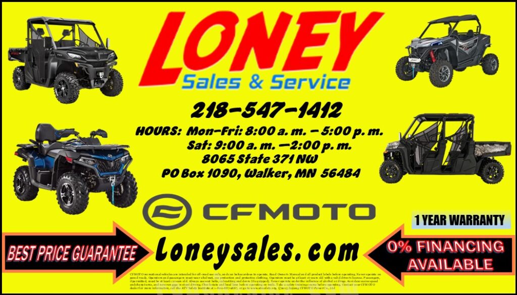 loney sales and service ad